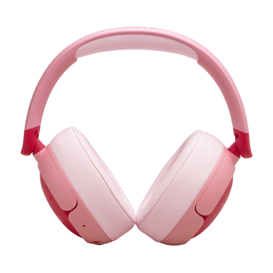 JBL Junior 470NC - Pink - Wireless over-ear noise cancelling kids headphones - Front